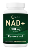 Ageless Beauty Stack: NAD+ Capsules, Trans-Resveratrol Powder & Astaxanthin Softgels