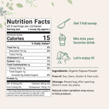 Micro Ingredients Organic Papaya Powder 8 Ounce