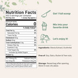 Micro Ingredients Stevia Sweetener Powder with Plant-based Erythritol, 4 Pounds