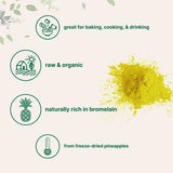 Micro Ingredients Organic Pineapple Powder-Rich in Vitamins