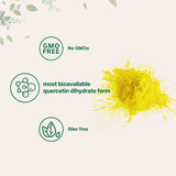 Micro Ingredients Quercetin Dihydrate Powder, 100g