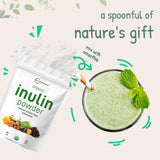 Micro Ingredients Unflavored Organic Inulin FOS Powder - 2.2 Pounds