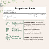 Micro Ingredients Alpha Lipoic Acid 600mg, 300 Softgels