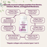 Micro Ingredients 2 Pack Multi Collagen Pills for Women & Men, 480 Capsules