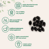 Micro Ingredients Ashwagandha Supplements 6,000mg Per Serving
