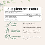 Micro Ingredients Organic Bamboo Extract Powder, 8oz