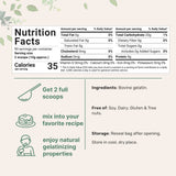 Micro Ingredients Grass-Fed Beef Gelatin Powder - Unflavored