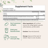 Micro Ingredients Bromelain 500mg with Quercetin & MCT Oil, 240 Enteric Coated Softgels