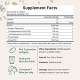 Micro Ingredients Antarctic Krill Oil 2000mg, 240 softgels
