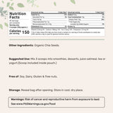 Micro Ingredients Organic Chia Seeds, 4lbs, Raw Chia Seed Source
