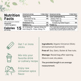 Micro Ingredients Organic Whole Cinnamon Sticks