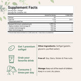 Micro Ingredients Flaxseed Oil Softgels