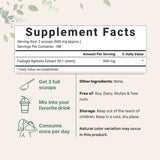 Micro Ingredients Fadogia Agrestis 50:1 Stem Extract Powder, 4oz
