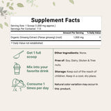 Micro Ingredients Organic Ginseng Root Powder