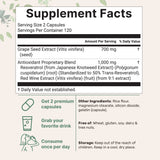 Micro Ingredients Grape Seed Extract, 240 Capsule