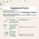 Micro Ingredients Hyaluronic Acid Powder, DIY Facial Serum, Skin Hydration Care Formula