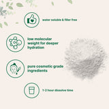 Micro Ingredients Hyaluronic Acid Powder, DIY Facial Serum, Skin Hydration Care Formula