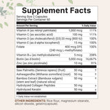 Micro Ingredients Hair Vitamins Complex Capsules