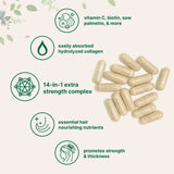 Micro Ingredients Hair Vitamins Complex Capsules
