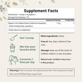 Micro Ingredients Organic Lions Mane Mushroom Supplement Powder