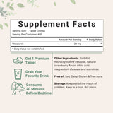Micro Ingredients Melatonin 20mg Tablets, 400 Counts, Natural Strawberry Flavor