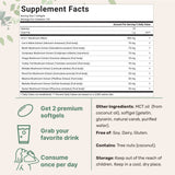 Micro Ingredients Mega Mushroom 10-in-1 with MCT Oil, 240 Softgels