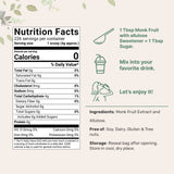Micro Ingredients Monk Fruit Sweetener with Allulose, 2lb