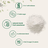 Micro Ingredients Monk Fruit Sweetener with Allulose, 2lb