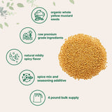 Micro Ingredients Organic Whole Yellow Mustard Seed