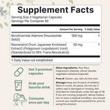 Ageless Beauty Stack: NAD+ Capsules, Trans-Resveratrol Powder & Astaxanthin Softgels