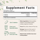 Micro Ingredients Nitric Oxide Booster 3,600mg Per Serving, 240 Bisected Tablets