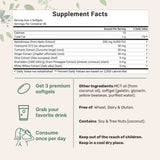 Micro Ingredients Nattokinase 4,000 FU Equivalent, 240 Enteric Coated Softgels with MCT Oil