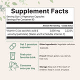 Micro Ingredients Pure Vitamin C 2,000mg, 240 Veggie Capsules