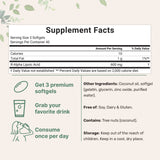Micro Ingredients R Alpha Lipoic Acid 600mg with Coconut Oil, 120 Softgels