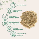 Micro Ingredients Organic Dried Red Raspberry Leaf Tea