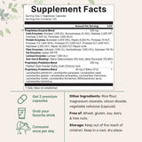 Micro Ingredients Super Enzymes + Prebiotics & 1 Billion CFU Probiotics, 240 Veggie Capsules