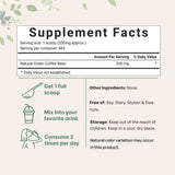 Micro Ingredients Green Coffee Bean Powder, 4oz