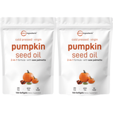 Micro Ingredients Pumpkin Seed Oil with Saw Palmetto, 300 Softgels (2 Pack)