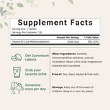 Micro Ingredients Vitamin B12 5000mcg | Methyl B12 Active Form – 240 Chewable Tablets