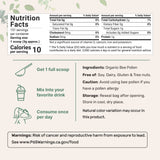 Micro Ingredients Premium Organic Bee Pollen Granules
