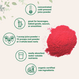 Micro Ingredients Organic Beet Root Juice Powder, 1 Pound