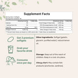 Micro Ingredients Triple Strength Omega 3 Fish Oil Supplements 4200mg Per Serving
