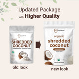 Micro Ingredients Organic Shredded Coconut Flakes, 4lbs