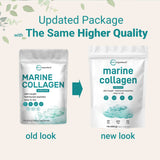 Micro Ingredients Marine Collagen Protein Powder, 37 Servings Per Pack