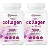 Micro Ingredients 2 Pack Multi Collagen Pills for Women & Men, 480 Capsules