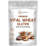 Micro Ingredients Premium Vital Wheat Gluten, 6lbs Powder