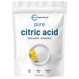 Micro Ingredients Pure Citric Acid Powder, 6lbs