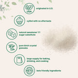 Micro Ingredients Xylitol Sweetener Granules, 6lb
